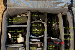 2019-10-16 Airport Security bag layout